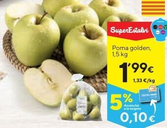 Caprabo Manzana golden oferta