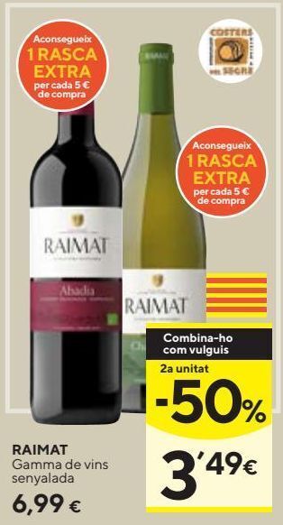 Caprabo Vino raimat oferta