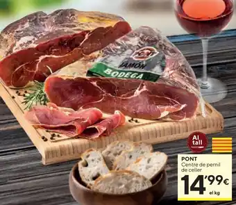 Caprabo Centro de jamón oferta