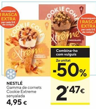 Caprabo Helados nestlé oferta