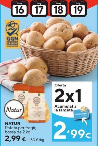 Caprabo Patatas natur oferta