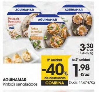 Eroski Aguinamar pintxo a la donostiarra 180 g oferta