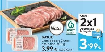Caprabo Lomo de cerdo natur oferta