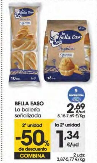 Eroski Bella easo magdalena redonda 18 u 522 g oferta