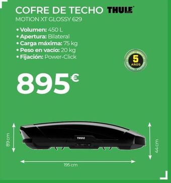 Feu Vert Maletero de techo oferta