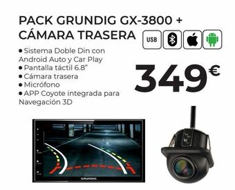 Feu Vert Accesorios para coche grundig oferta