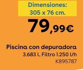 ToysRus Piscina con depuradora oferta