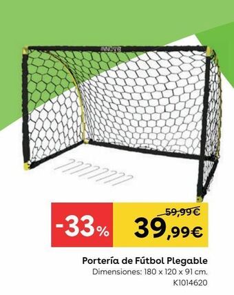 ToysRus Portería de fútbol plegable oferta