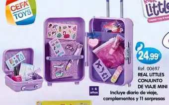Afede Conjunto de viaje real littles oferta