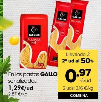 Autoservicios Familia Pasta gallo oferta