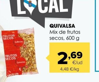 Autoservicios Familia Frutos secos quivalsa oferta