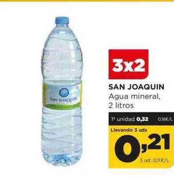 Alimerka San Joaquin Agua Mineral oferta
