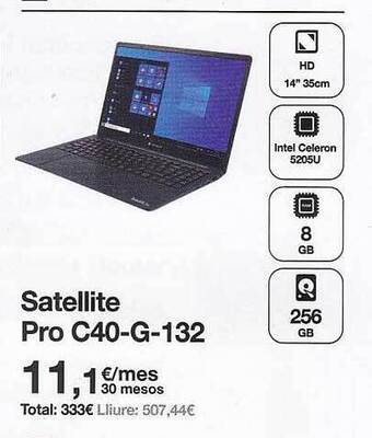 Orange Satellite Pro C40-g-132 oferta