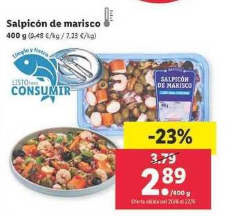 Lidl Salpicón De Marisco oferta