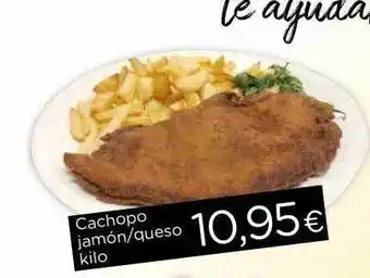 Supermercados Piedra Cachopo Jamón Queso oferta