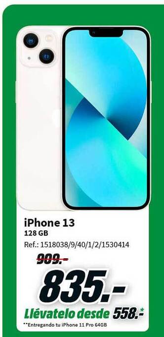 MediaMarkt Iphone 13 oferta