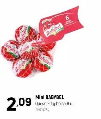 Coviran Mini Babybel Queso Bolsa 6 oferta