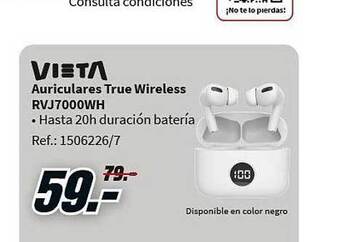 MediaMarkt Vieta Auriculares True Wireless Rvj7000wh oferta