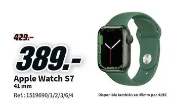 MediaMarkt Apple Watch S7 oferta