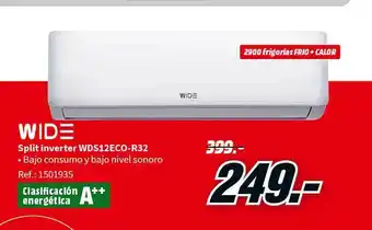 MediaMarkt Wide Split Inverter Wds12eco-r32 oferta