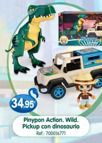 Afede Pickup con dinosaurios pinypon action oferta