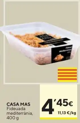 Caprabo Fideuá casa mas oferta