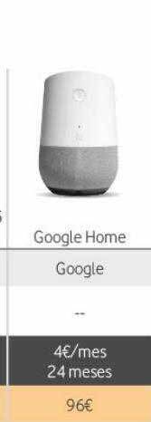 Vodafone Google Home oferta
