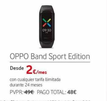 Vodafone Oppo Band Sport Edition oferta
