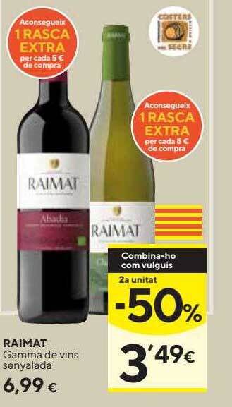 Caprabo Raimat Gamma De Vins Senyalada oferta