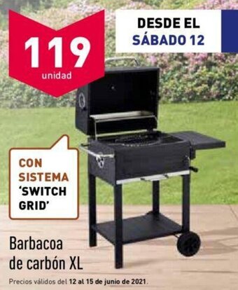 ALDI Barbacoa de carbón XL oferta