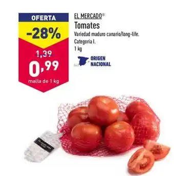 ALDI Tomates 1kg oferta