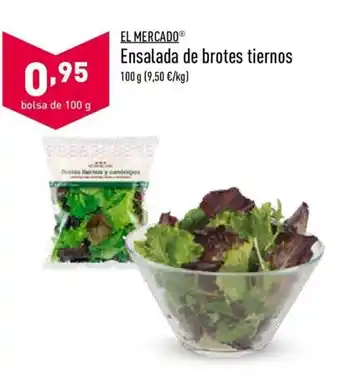 ALDI Ensalada de brotes tiernos 100g oferta