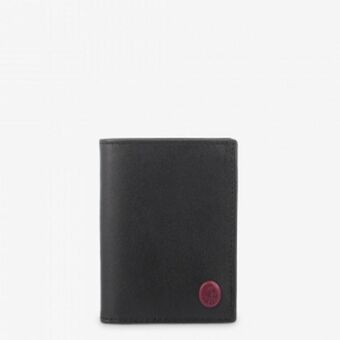 El Potro Cartera hombre en piel vacuno color negro/burdeos-tribeca oferta