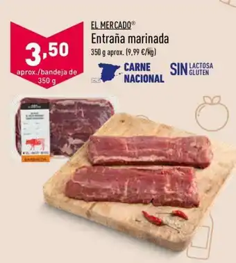ALDI Entraña marinada 350g oferta
