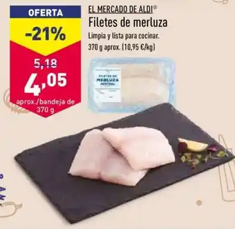 ALDI Filetes de merluza 370g oferta