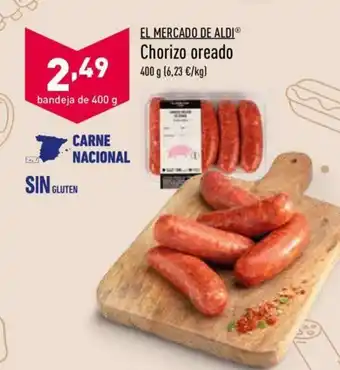 ALDI Chorizo oreado 400g oferta