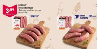 ALDI Longaniza fresca 360g oferta
