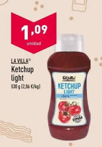 ALDI Ketchup light 530g oferta