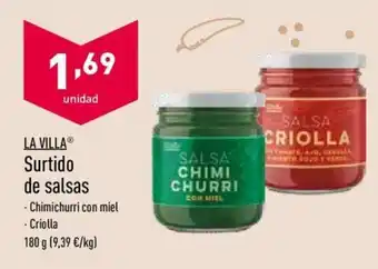 ALDI Surtido de salsas 180g oferta