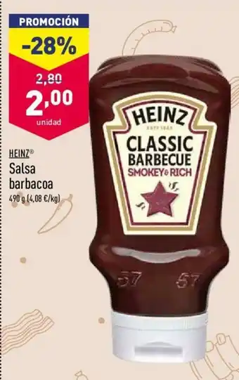 ALDI Salsa barbacoa 490g oferta