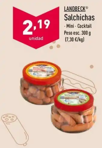 ALDI Salchichas 300g oferta