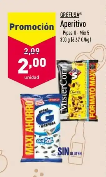 ALDI Aperitivo 300g oferta