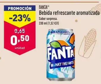 ALDI Bebida refrescante aromatizada 330ml oferta