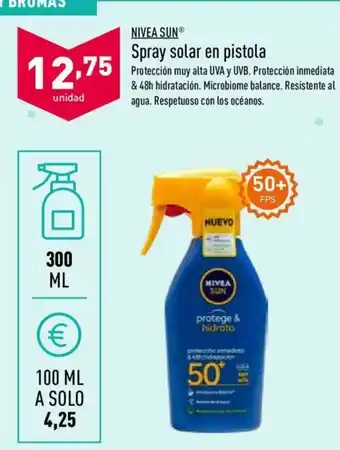 ALDI Spray solar en pistola oferta