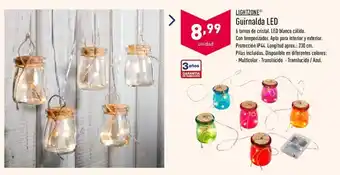 ALDI Guirnalda LED oferta