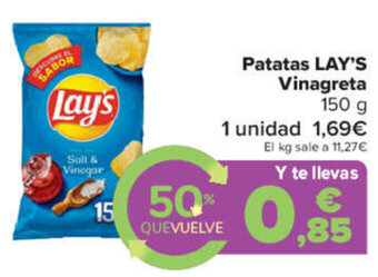 Carrefour Lay's Patatas Vinagreta 150 g oferta