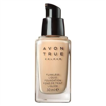 AVON Base de maquillaje líquida flawless avon true colour oferta