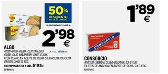 BM Supermercados 50% Descuento En La 2a Unidad Albo Atun Claro En Aceite De Oliva O En Aceite De Oliva Virgen oferta