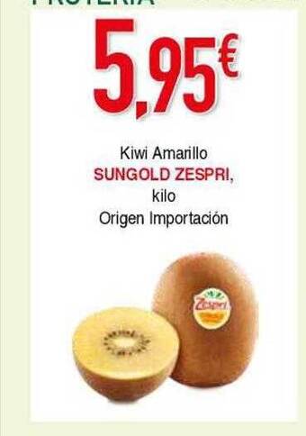 Masymas Kiwi Amarillo Sungold Zespri oferta