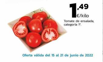 Supermercados Lupa Tomate De Ensalada oferta